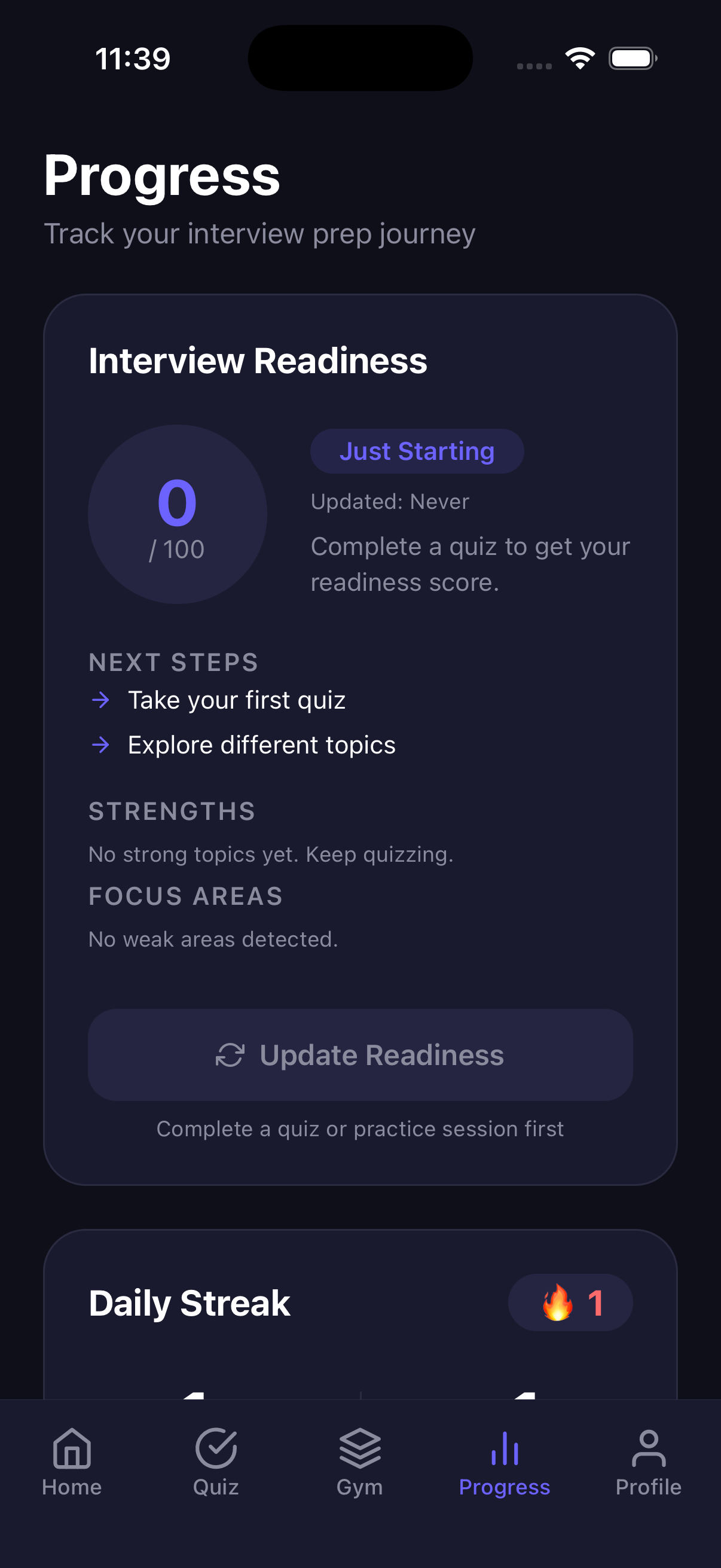 PocketDSA Progress Tracking